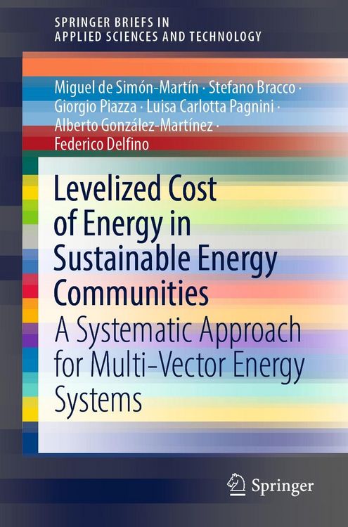Produktbild: Levelized Cost of Energy in Sustainable Energy Communities