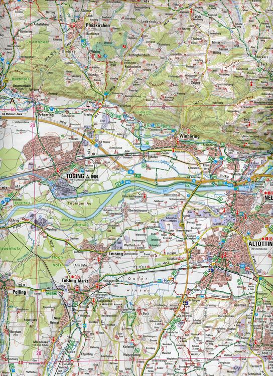 Produktbild: Inn-Salzach-Region, Rupertiwinkel, &Ouml;stlicher Chiemgau