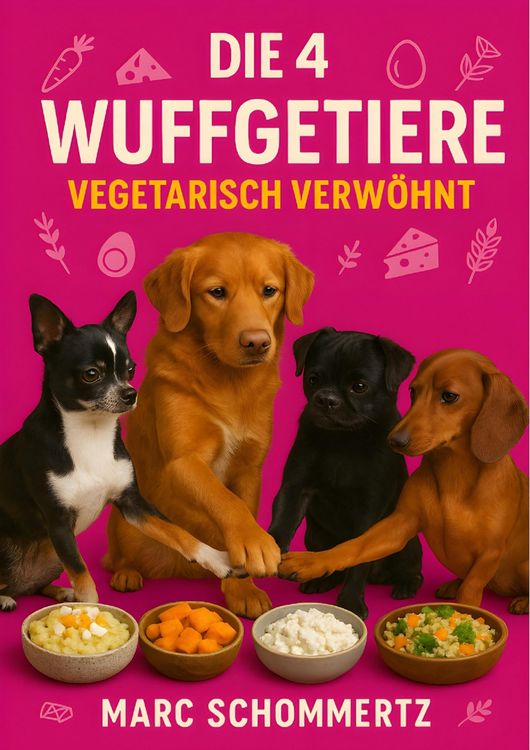 Produktbild: Die 4 Wuffgetiere - Vegetarisch verw&ouml;hnt