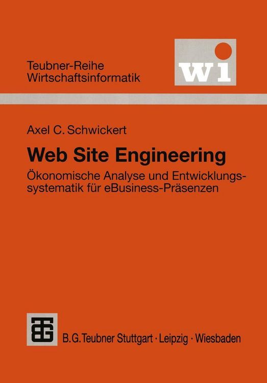 Produktbild: Web Site Engineering