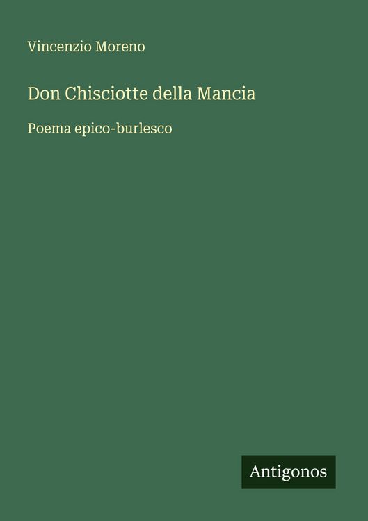 Produktbild: Don Chisciotte della Mancia