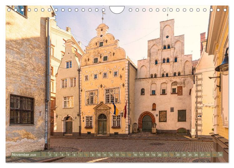 Produktbild: Tallinn-Riga-Vilnius-Memel, eine Traumreise durch das Baltikum. (Wandkalender 2026 DIN A4 quer), CALVENDO Monatskalender