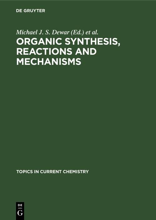 Produktbild: Organic Synthesis, Reactions and Mechanisms