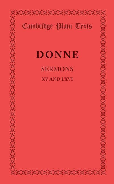 Produktbild: Sermons XV and LXVI