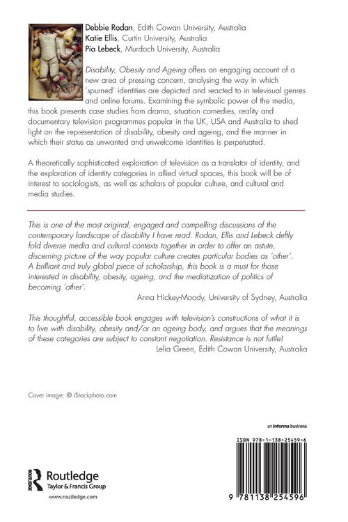 Produktbild: Disability, Obesity and Ageing