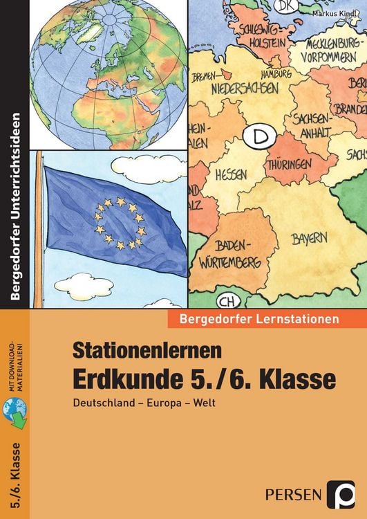 Produktbild: Stationenlernen Erdkunde 5./6. Klasse