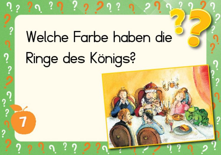 Produktbild: Lesen &uuml;ben mit Bilderr&auml;tseln zum Froschk&ouml;nig. 34 Bildkarten zur Lesef&ouml;rderung