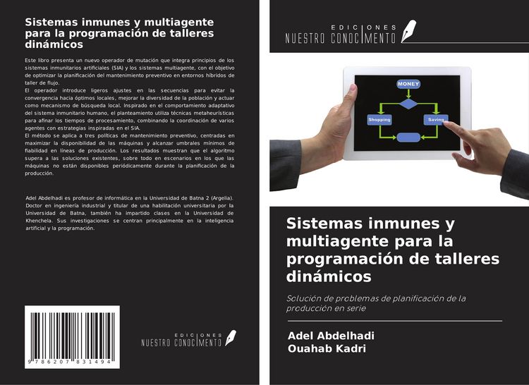 Produktbild: Sistemas inmunes y multiagente para la programaci&oacute;n de talleres din&aacute;micos