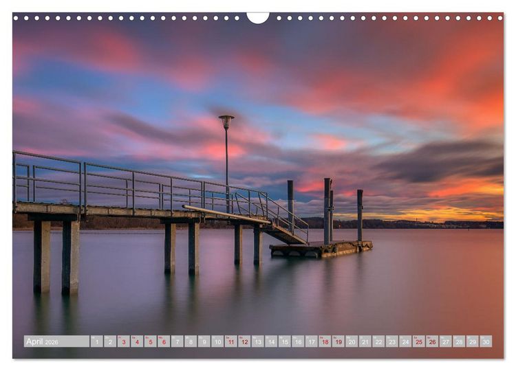 Produktbild: Bodensee-Stimmungen (Wandkalender 2026 DIN A3 quer), CALVENDO Monatskalender
