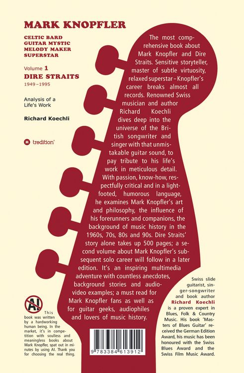 Produktbild: Mark Knopfler (Volume 1, Dire Straits) &ndash; the real 500-page book, special US edition
