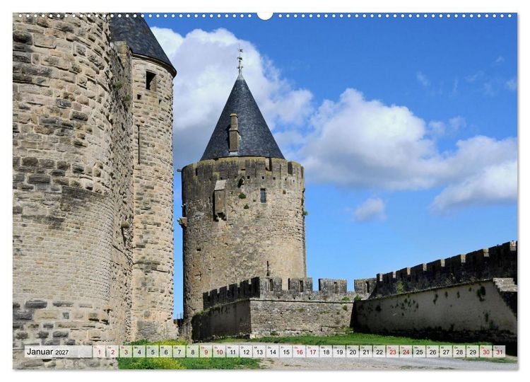 Produktbild: Lieblingsland Frankreich (Wandkalender 2027 DIN A2 quer), CALVENDO Monatskalender