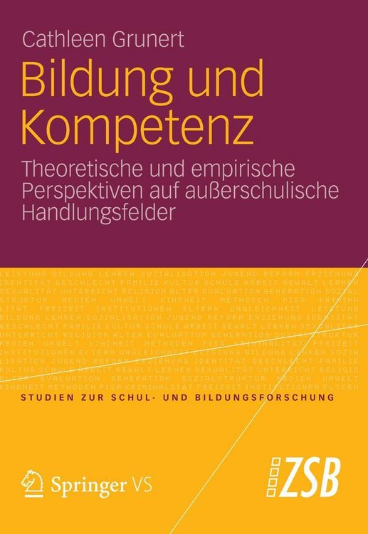 Produktbild: Bildung und Kompetenz