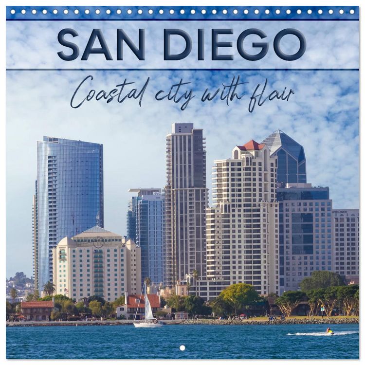 Produktbild: SAN DIEGO Coastal city with flair (Wall Calendar 2026 12 &times; 12 Inch) CALVENDO 12 Month Wall Calendar