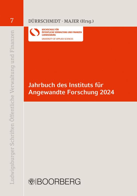 Produktbild: Jahrbuch des Instituts f&uuml;r Angewandte Forschung 2024