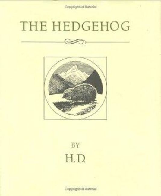 Produktbild: The Hedgehog: A Story