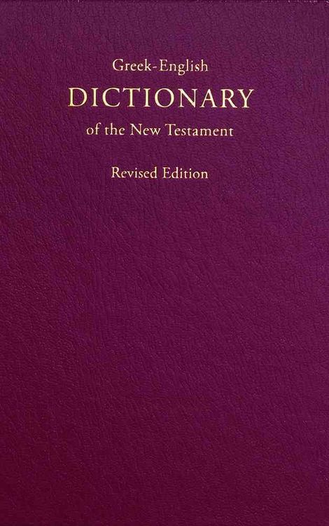 Produktbild: Greek-English Dictionary of the New Testament