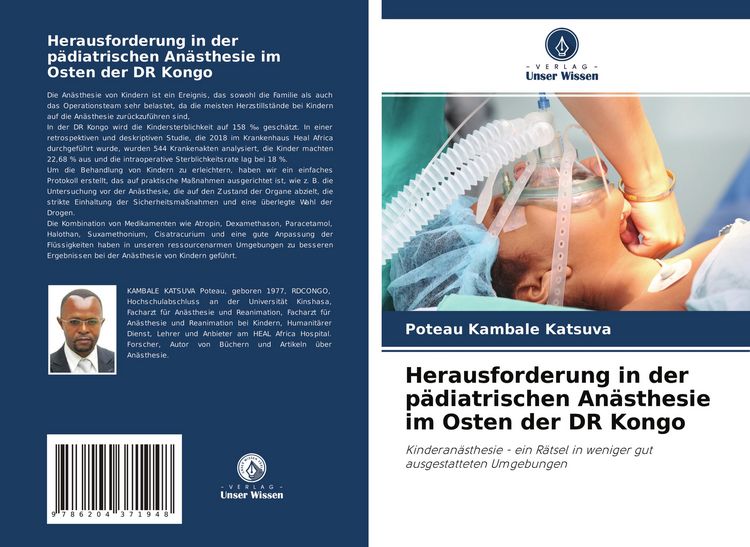 Produktbild: Herausforderung in der p&auml;diatrischen An&auml;sthesie im Osten der DR Kongo