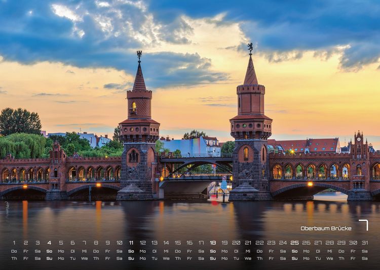 Produktbild: Berlin - Zwischen Spree und Skyline - 2027 - Kalender DIN A2