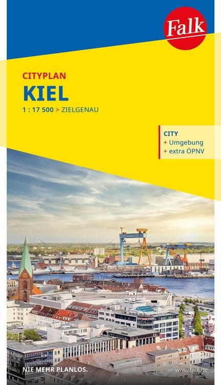 Produktbild: Falk Cityplan Kiel 1:17.500