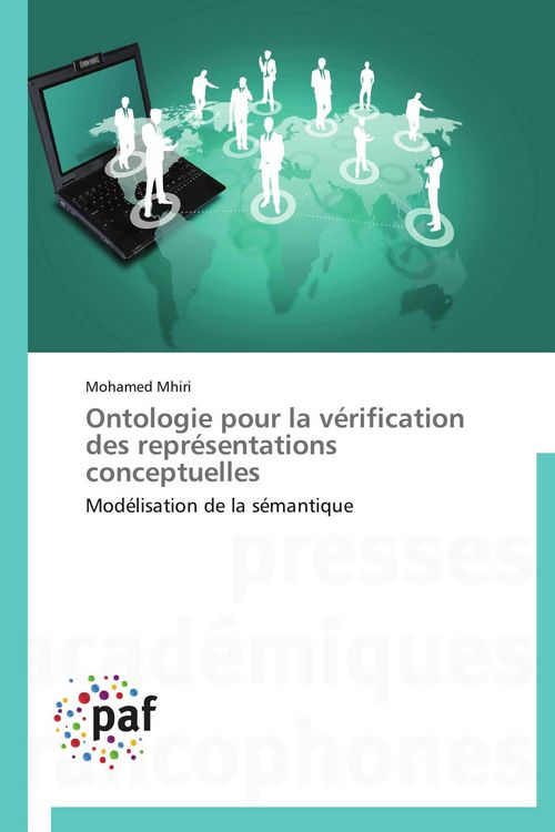 Produktbild: Ontologie pour la v&eacute;rification des repr&eacute;sentations conceptuelles