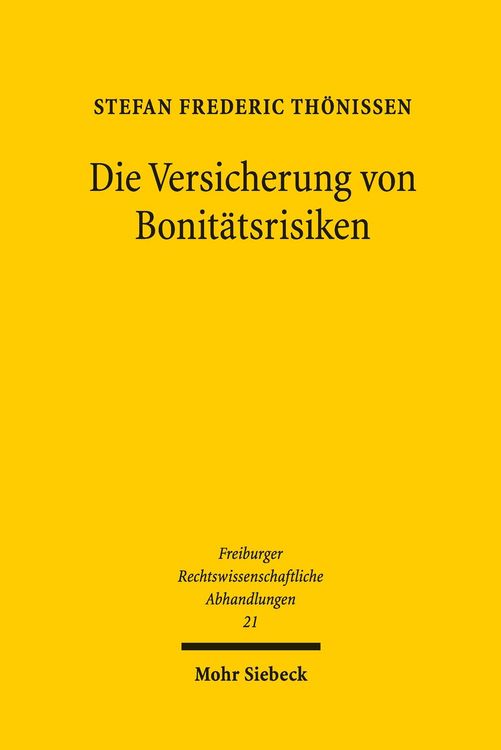 Produktbild: Die Versicherung von Bonit&auml;tsrisiken