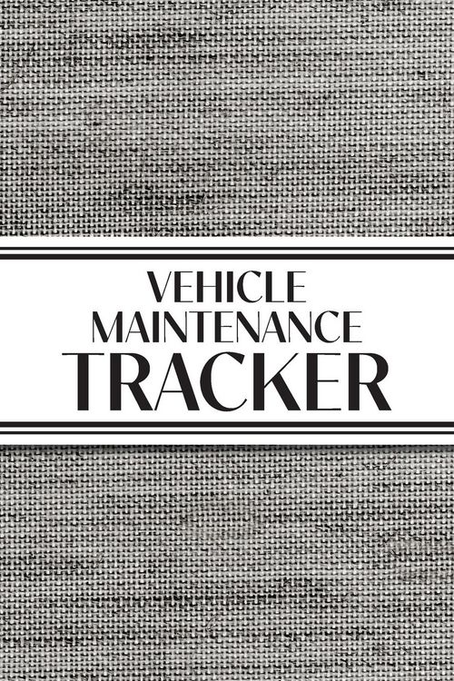 Produktbild: Vehicle Maintenance Tracker (Textured Paper Charcoal)