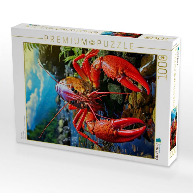 Produktbild: CALVENDO Puzzle Flusskrebs | 1000 Teile Lege-Gr&ouml;&szlig;e 64x48cm Foto-Puzzle f&uuml;r gl&uuml;ckliche Stunden
