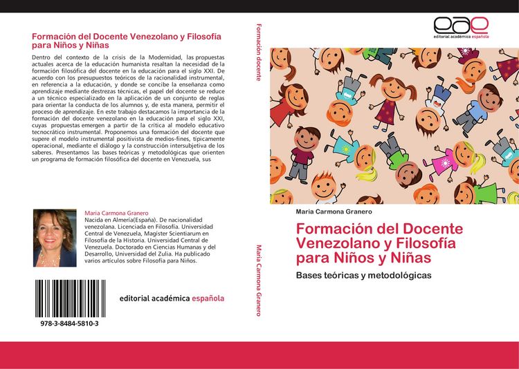 Produktbild: Formaci&oacute;n del Docente Venezolano y Filosof&iacute;a para Ni&ntilde;os y Ni&ntilde;as