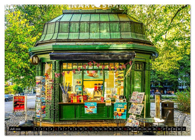 Produktbild: Oslo Impressionen (hochwertiger Premium Wandkalender 2026 DIN A2 quer), Kunstdruck in Hochglanz