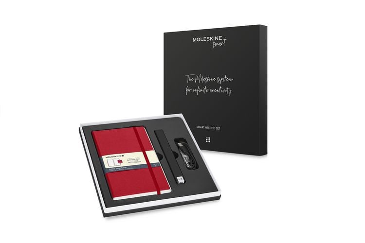 Produktbild: Moleskine Smart Writing Set Ellipse, Paper Tablet, L/A5, Liniert, Punktraster, + Pen+ Ellipse