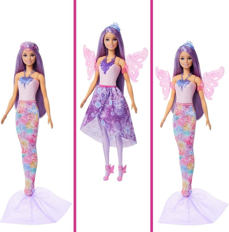 Produktbild: Barbie 3-in-1 Fantasy Puppe