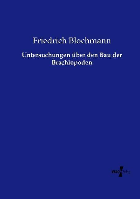 Produktbild: Untersuchungen &uuml;ber den Bau der Brachiopoden