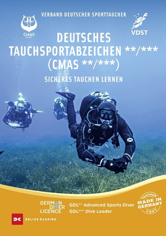Produktbild: Deutsches Tauchsportabzeichen**/*** (CMAS**/CMAS***)