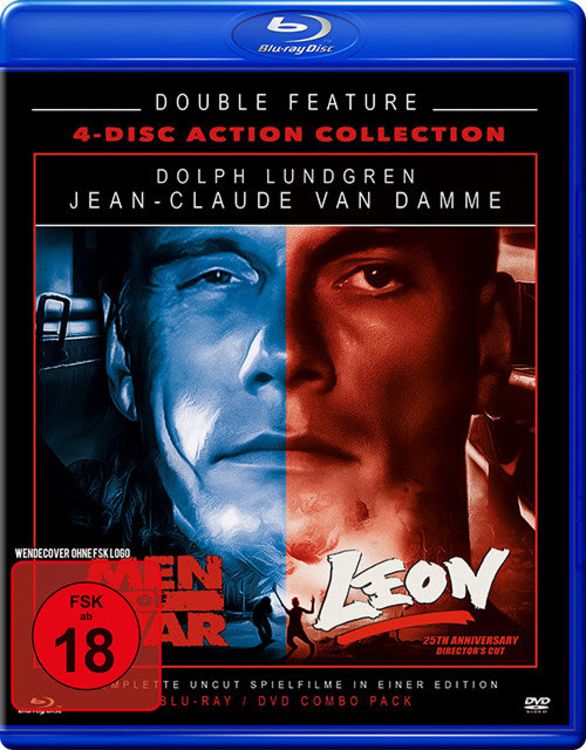 Produktbild: Leon + Men of War - Double Feature - Limited Edition (+ 2 DVDs) [2 BRs]