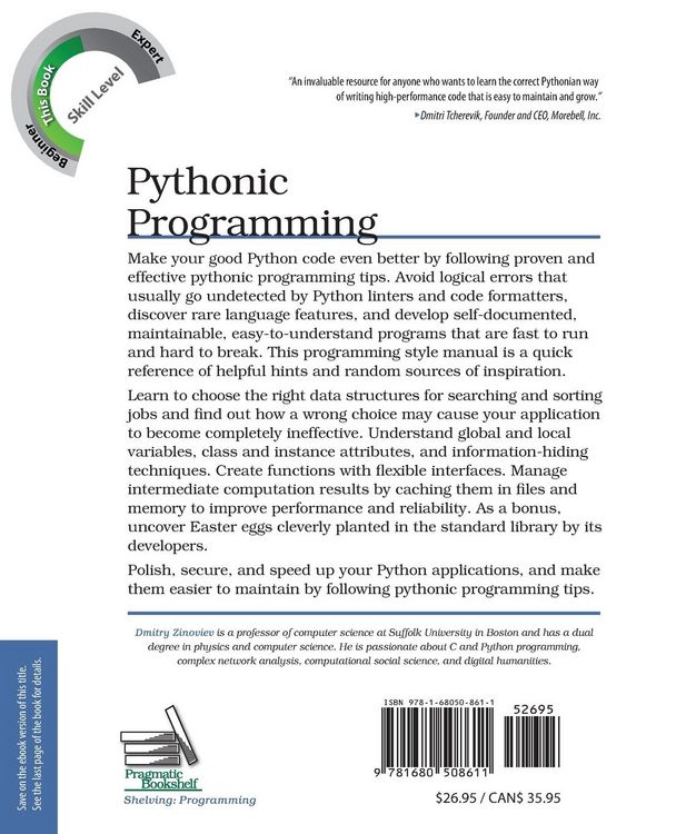 Produktbild: Pythonic Programming
