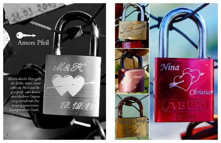 Produktbild: Love Locks - 300 Liebesschl&ouml;sser im Portrait