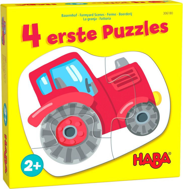 Produktbild: HABA - 4 erste Puzzles - Bauernhof