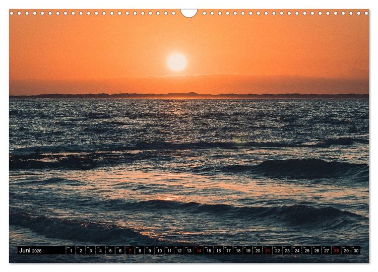 Produktbild: Mein Jahr auf Norderney (Wandkalender 2026 DIN A3 quer), CALVENDO Monatskalender