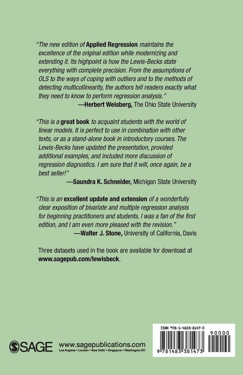 Produktbild: Applied Regression