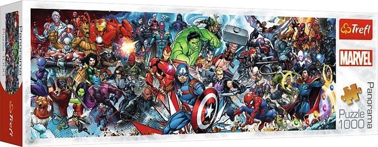 Bild vom Artikel Puzzle 1000 Panorama Marvel Universum vom Autor 