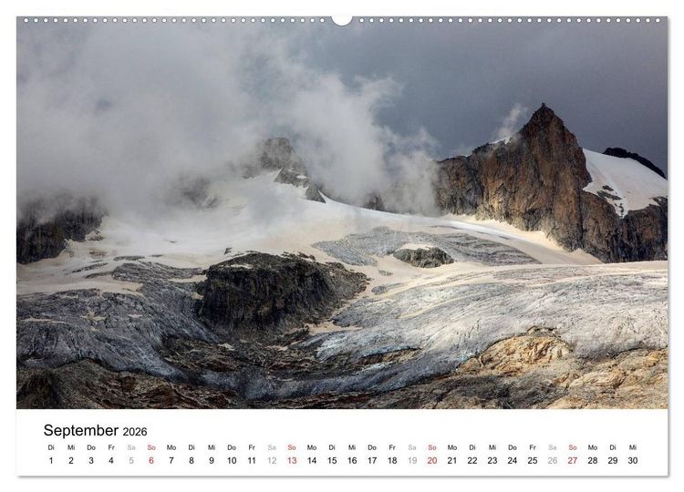 Produktbild: Mystische Schweizer Berglandschaften - Momente in der Natur (hochwertiger Premium Wandkalender 2026 DIN A2 quer), Kunstdruck in Hochglanz