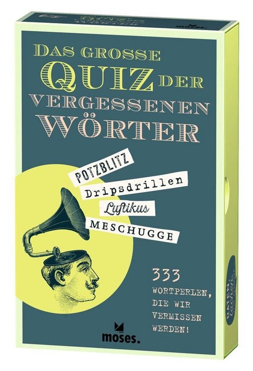 Produktbild: Das gro&szlig;e Quiz der vergessenen W&ouml;rter