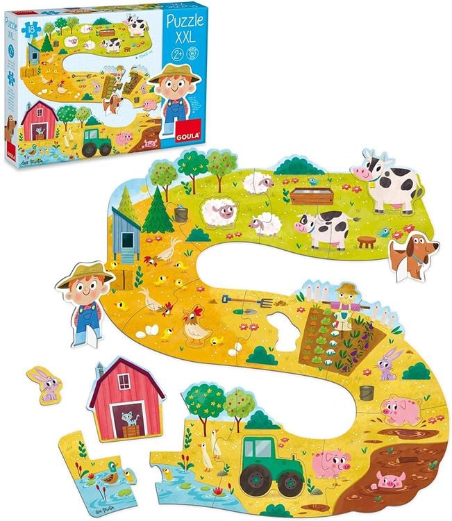 Produktbild: Goula - XXL-Puzzle Bauernhof
