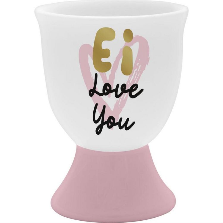 Produktbild: Eierbecher mit Motiv "Love"