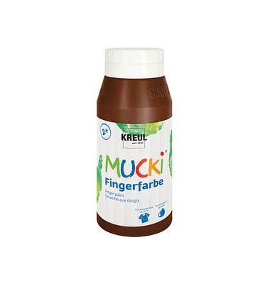 Produktbild: KREUL Fingerfarben MUCKi braun 750ml Flasche