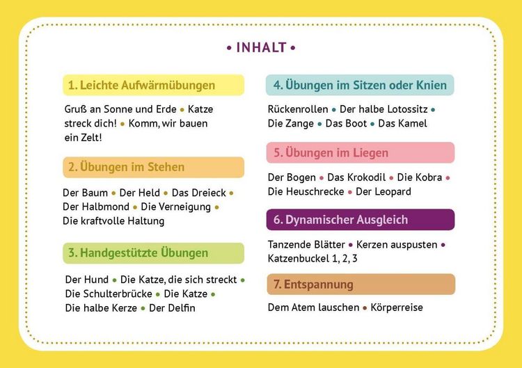 Produktbild: 30 Kinderyoga-Bildkarten