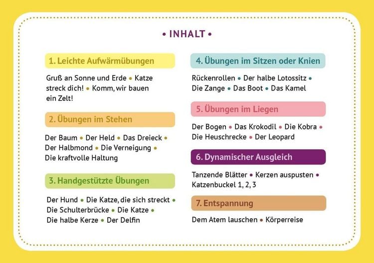 Produktbild: 30 Kinderyoga-Bildkarten