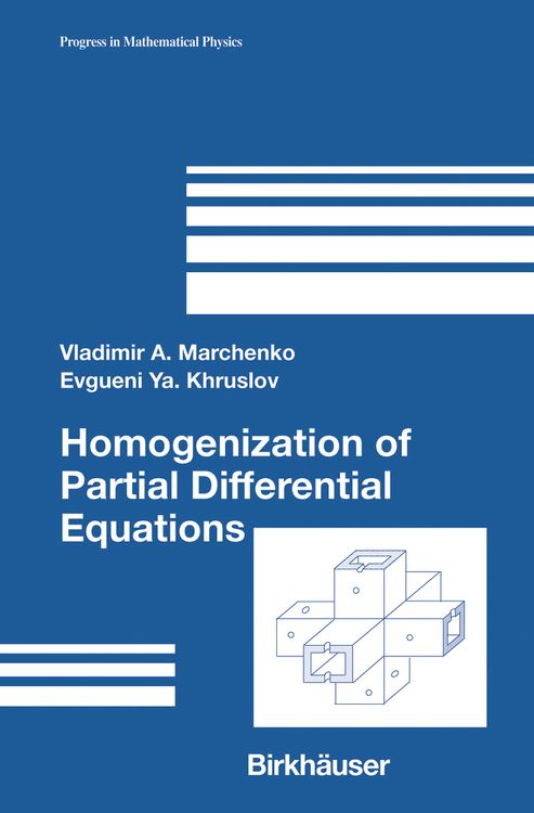 Bild vom Artikel Homogenization of Partial Differential Equations vom Autor Vladimir A. Marchenko