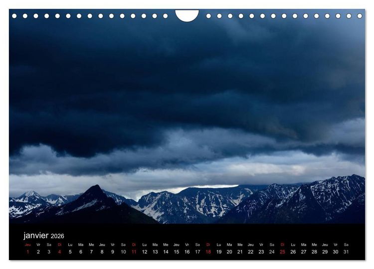 Produktbild: Ambiances Ari&egrave;ge Pyr&eacute;n&eacute;es (Calendrier mural 2026 DIN A4 vertical), CALVENDO calendrier mensuel
