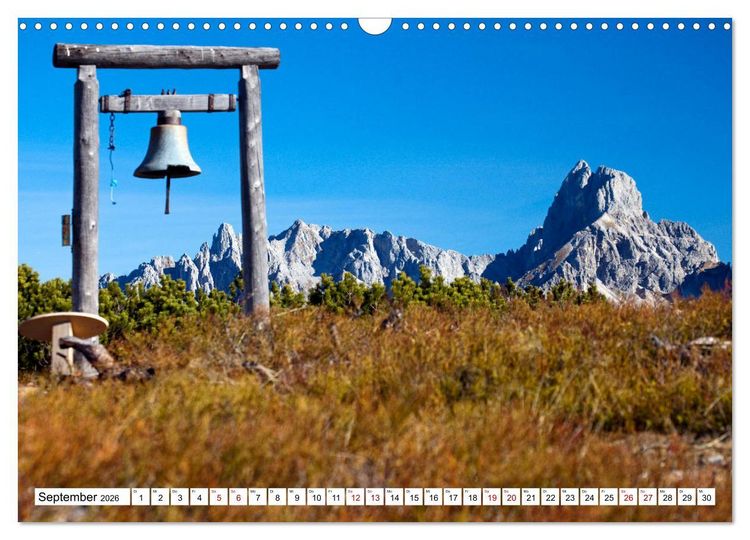 Produktbild: Kraftpl&auml;tze in den Bergen (Wandkalender 2026 DIN A3 quer), CALVENDO Monatskalender